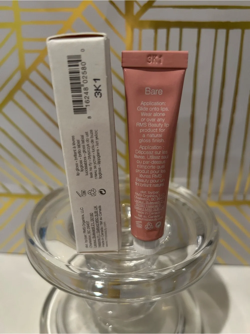 ✨ RMS Beauty Lip Lights Cream Lip Gloss-Balm | Crush | Full Size | New in Box